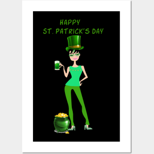 Happy St. Patrick's Day Posters and Art